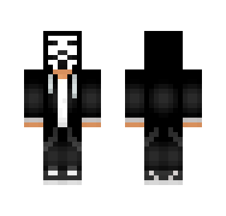 Hacker With Hoodie - Male Minecraft Skins - image 2