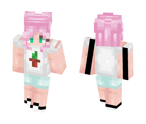 space buns // Shidoni - Female Minecraft Skins - image 1