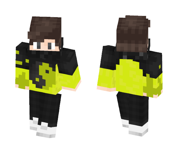 yellow boy - Boy Minecraft Skins - image 1