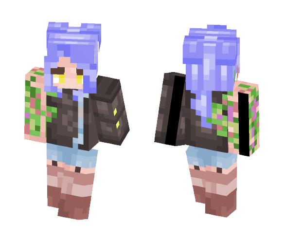 Flower child // Shidoni - Female Minecraft Skins - image 1