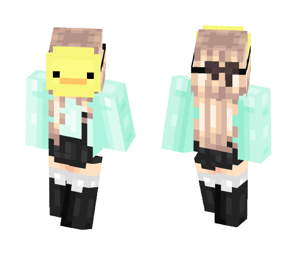 duck girl - Girl Minecraft Skins - image 1