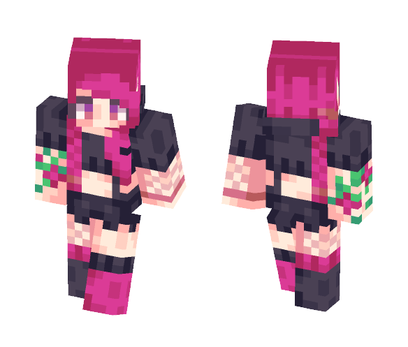 Skin Trade with DragonHeart_ - Female Minecraft Skins - image 1