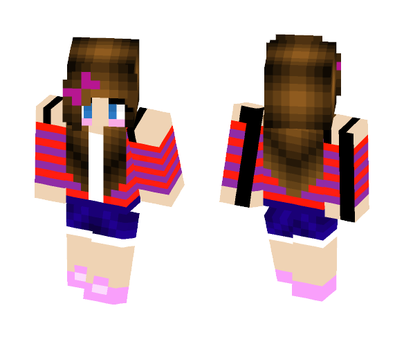 Letnia Dziewczyna - Female Minecraft Skins - image 1