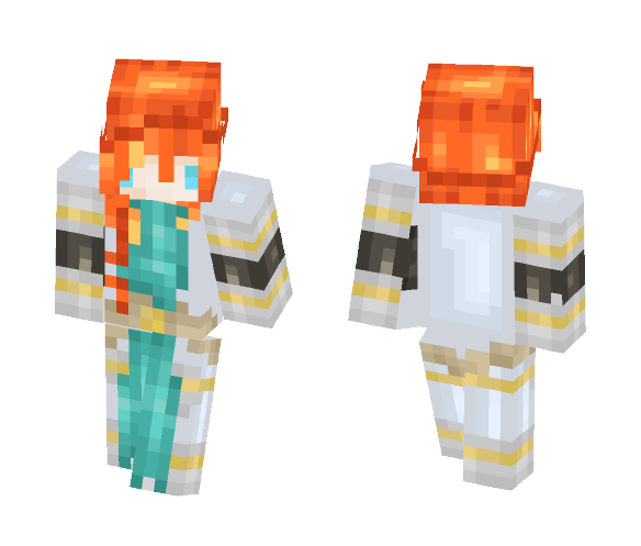 Knight Girl: Changing up My Style - Female Minecraft Skins - image 1
