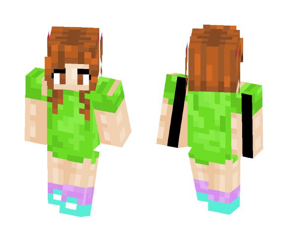 Me In real life{enchanted} - Female Minecraft Skins - image 1
