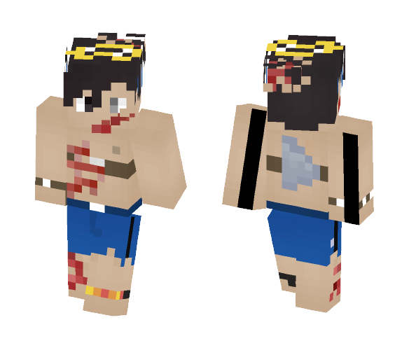 Beach Goer Gone Wrong - Male Minecraft Skins - image 1