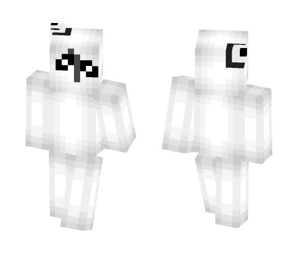 napstablook - Male Minecraft Skins - image 1