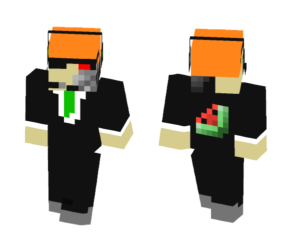 The Fancy MelonMech - Male Minecraft Skins - image 1