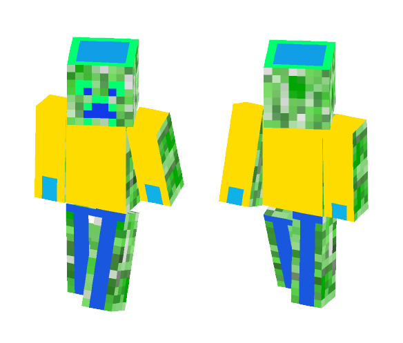 Diamond team yellow team - Male Minecraft Skins - image 1