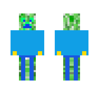 Diamond team Blue team - Male Minecraft Skins - image 2