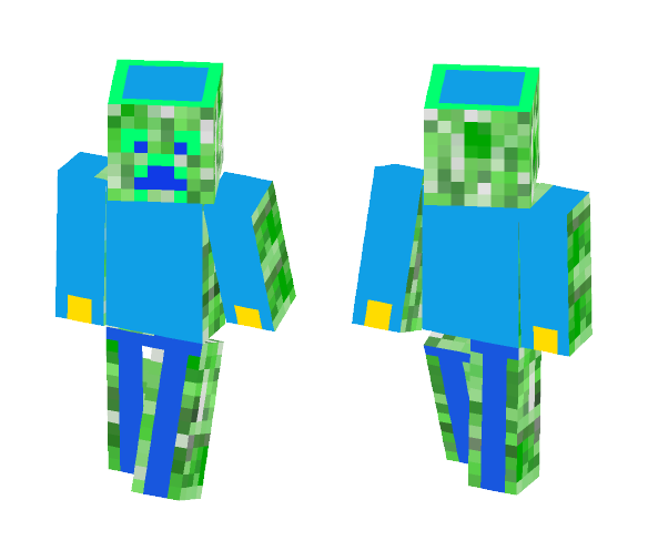 Diamond team Blue team - Male Minecraft Skins - image 1