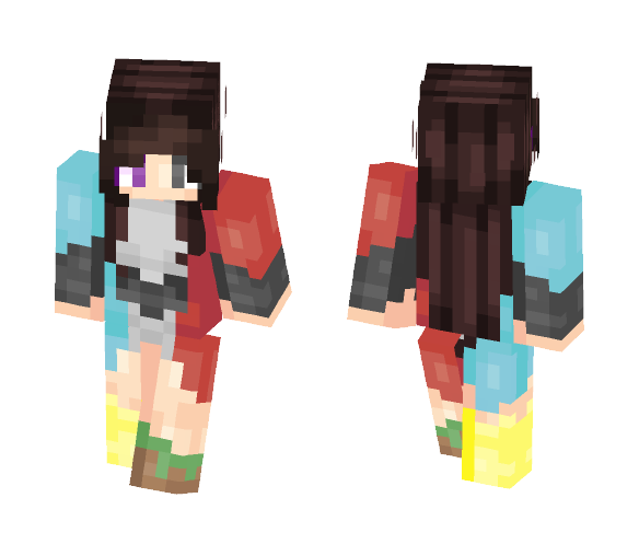 Dark Avatar - Female Minecraft Skins - image 1