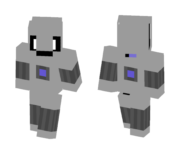 Cartoon Robot - Interchangeable Minecraft Skins - image 1