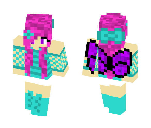 Fairy/Butterfly Girl - Girl Minecraft Skins - image 1