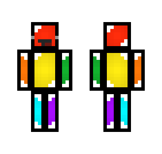 Rainbow Derpy Person - Interchangeable Minecraft Skins - image 2