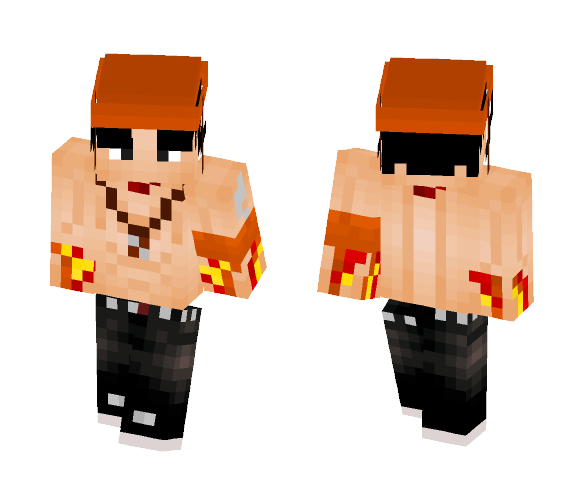 Ace - One Piece (Skin Request) - Male Minecraft Skins - image 1