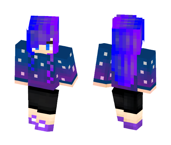 ♦Galaxy Gal♦ ~ KittyCat - Female Minecraft Skins - image 1