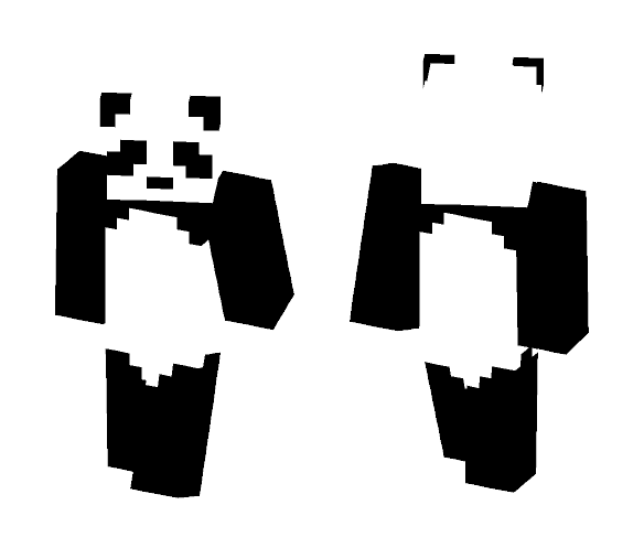 Real looking panda - Male Minecraft Skins - image 1