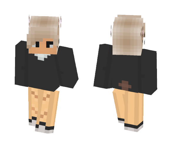 kawaii bear boy - Boy Minecraft Skins - image 1