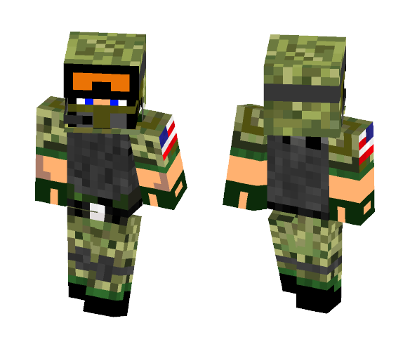 Solider - Male Minecraft Skins - image 1