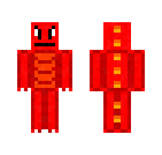 Lava The Fire Dragon - Male Minecraft Skins - image 2