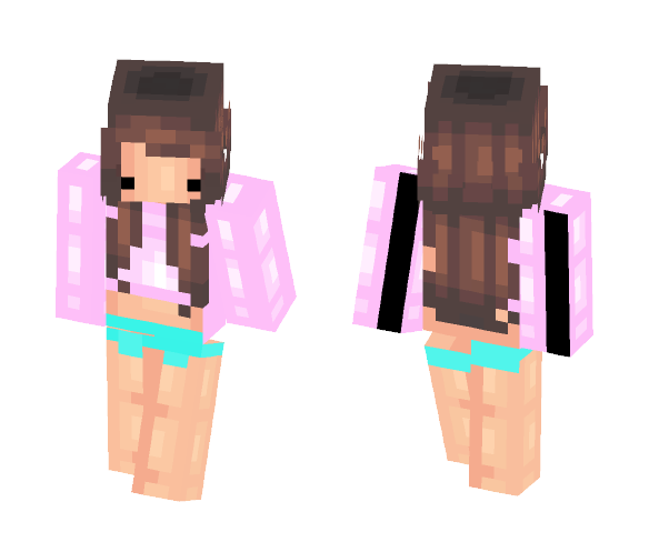 ~c u t i e~ Summer look? - Female Minecraft Skins - image 1