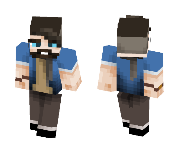 Hipster - Male Minecraft Skins - image 1