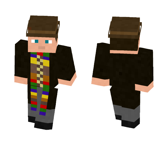 Fourth Doctor Tom Baker - Male Minecraft Skins - image 1