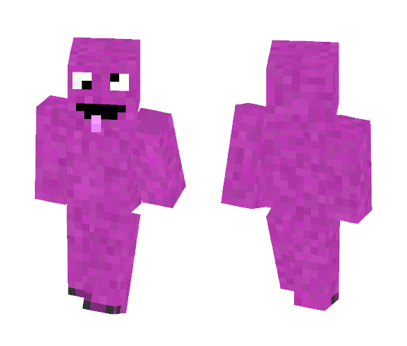 Crazy Purple Guy - Male Minecraft Skins - image 1