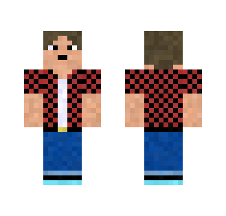 Checkered Shirt - Male Minecraft Skins - image 2