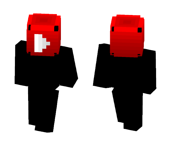 Download Youtube Logo Minecraft Skin For Free Superminecraftskins