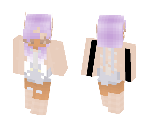 Kawaii deer girl ^_^ - Girl Minecraft Skins - image 1