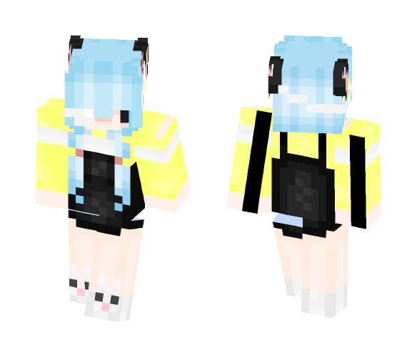 First VioletMeow-OC-Skin! - Female Minecraft Skins - image 1