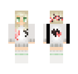 Heart-Sweater-Girl-Thing - Female Minecraft Skins - image 2