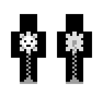 DeathTale Flowey (DeathRiel) - Male Minecraft Skins - image 2