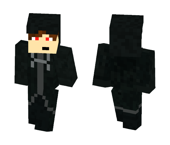 Oragnazation XIII cloaked person - Male Minecraft Skins - image 1