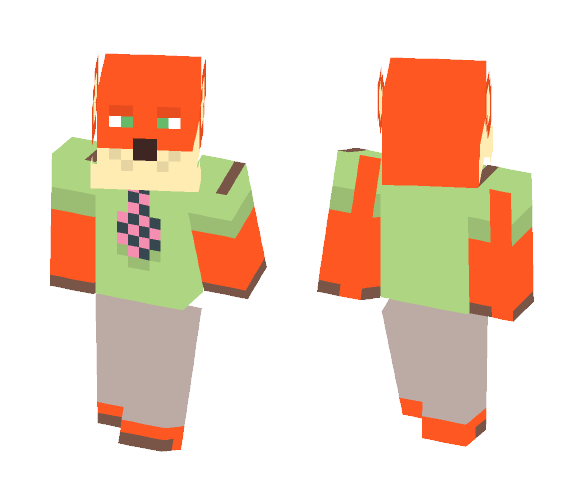 Nick from Zootopia - Male Minecraft Skins - image 1