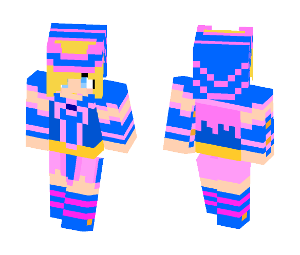 YU-GI-OH - Dark Magician Girl - Girl Minecraft Skins - image 1