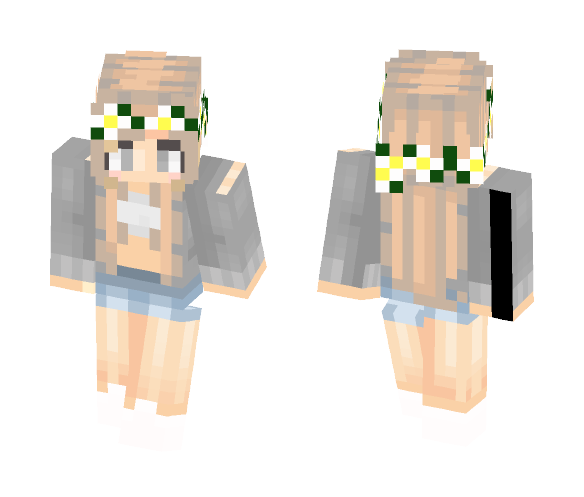 Evelye | Flower Girl - Girl Minecraft Skins - image 1