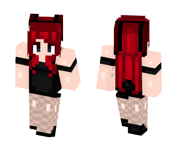Bunny Dress Kushina - Female Minecraft Skins - image 1