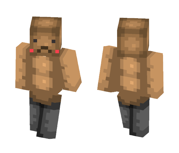 Linuxan | Bear Sama - Female Minecraft Skins - image 1