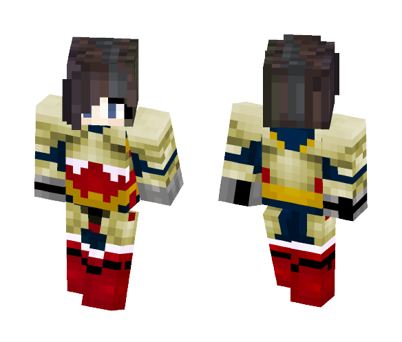 Wonder Woman Rebirth - Comics Minecraft Skins - image 1