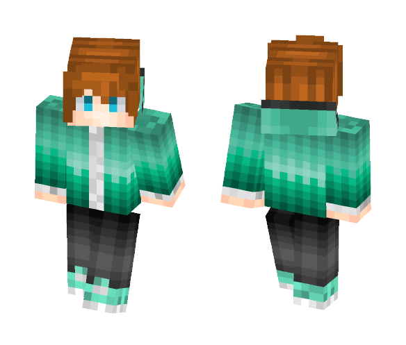 Green Dude - Male Minecraft Skins - image 1