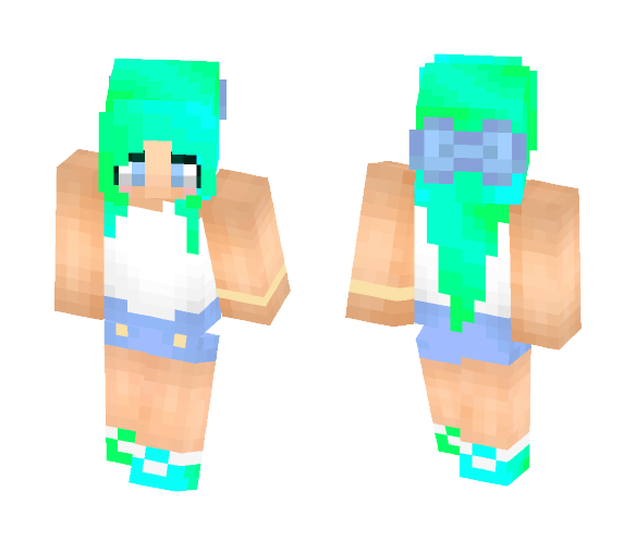 ♡ мy ғιrѕт ѕĸιn ♡ - Female Minecraft Skins - image 1