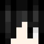 Black haired girl~ - Color Haired Girls Minecraft Skins - image 3