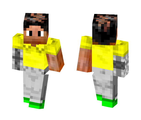 Guy with a prosthetic arm - Male Minecraft Skins - image 1