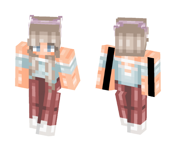 Sweats and Ears | contest - Female Minecraft Skins - image 1