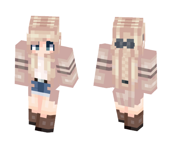 Just another day // 2nd Popreel! - Female Minecraft Skins - image 1