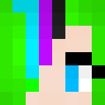 Techno Colours - Female Minecraft Skins - image 3