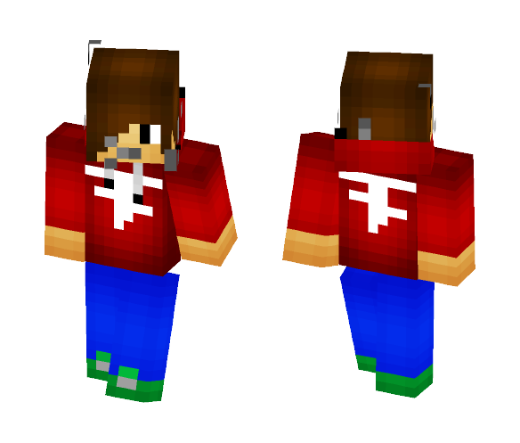 FaZe Hoodie - Male Minecraft Skins - image 1